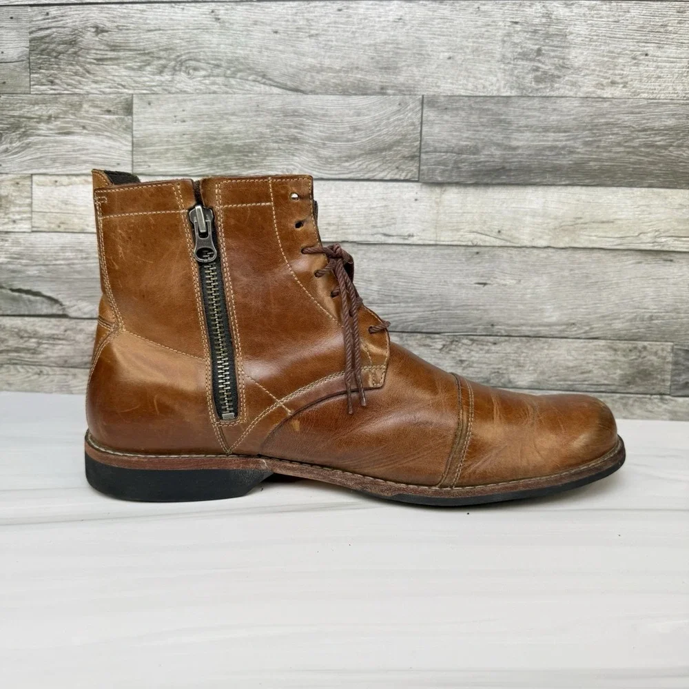 Timberland Earthkeepers City Boots Mens 12 M - Premium Brown Leather - 19558